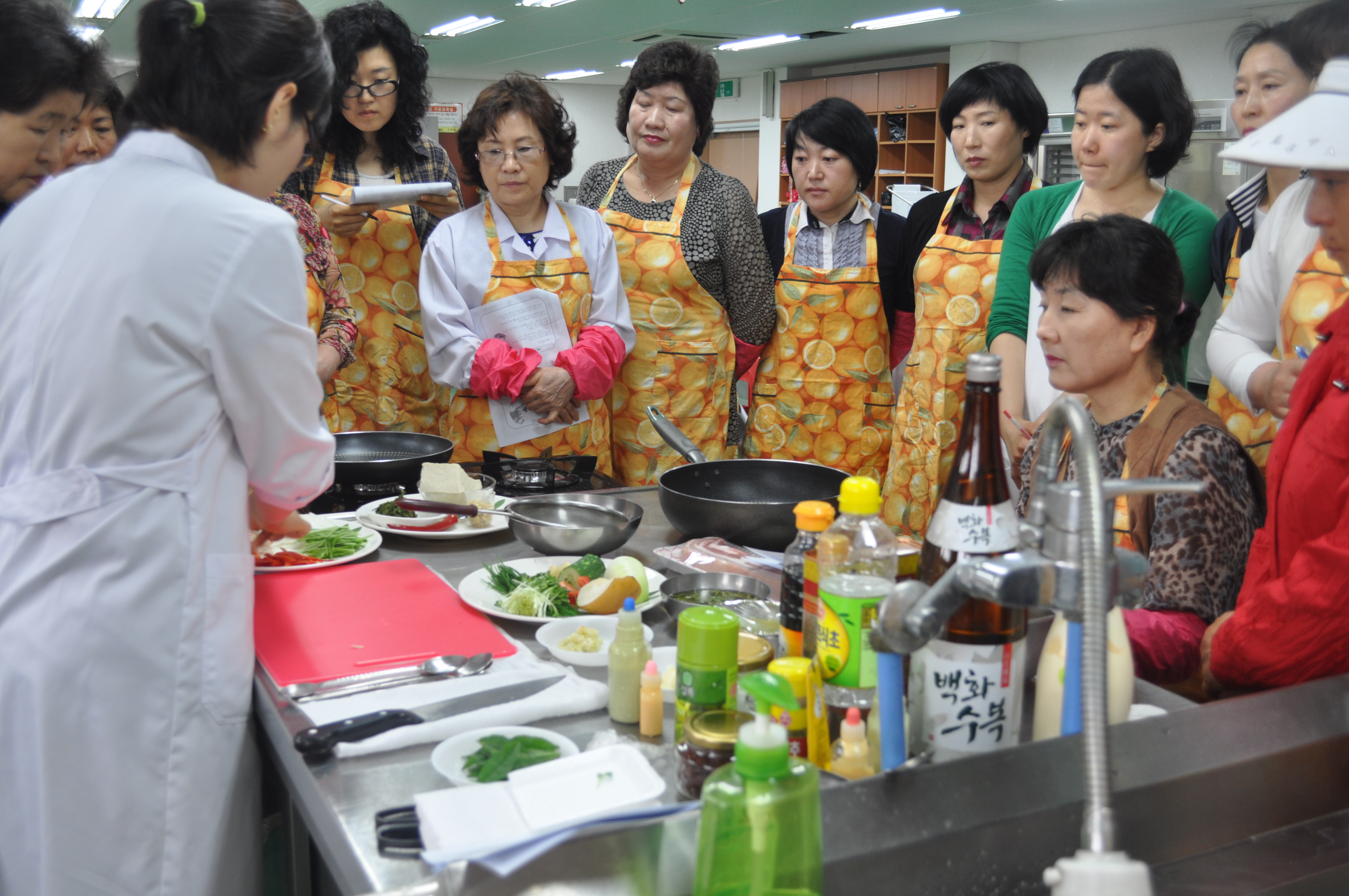 [농촌자원] 녹차음식 교육 3차수